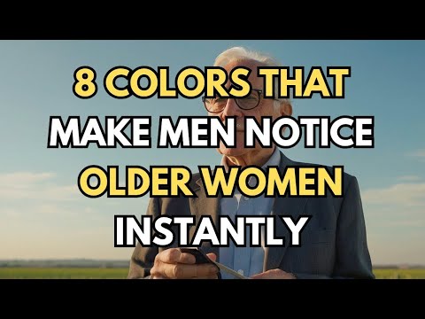 8 Colors That Make Men Notice Older Women Instantly...|Psychology Amazing Facts