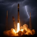 SpaceX Defies Storms for Electrifying Midnight Launch: SiriusXM SXM-10 Rocket Blasts Off After Dramatic Delays